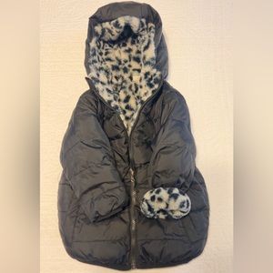 Wonder nation reversible puff jacket 3t